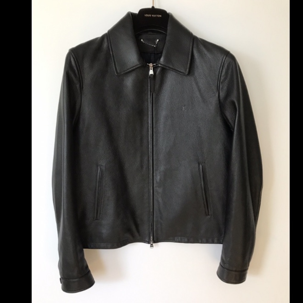 Louis Vuitton leather jacket